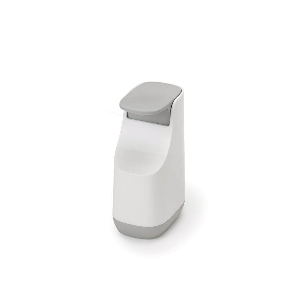 Joseph Joseph Slim Grey & White Compact Soap Dispenser